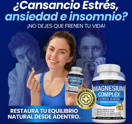 MAGNESIO COMPLEX 8 EN 1 - 1000MG (90 Cap)